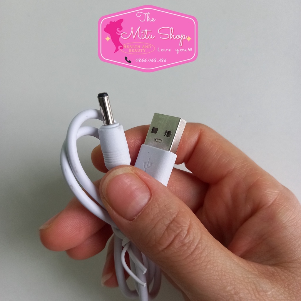 ✳▣  Dây sạc thay thế cho các dòng máy rửa mặt foreo halio con cá