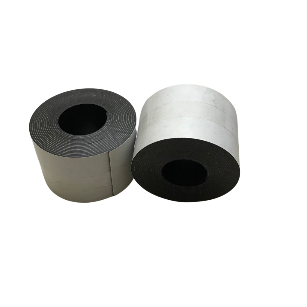 NAM CHÂM CUỘN 5CM X1.2MM X 3M PHỦ KEO
