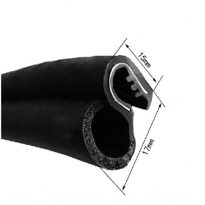Gioăng cột B lắp cánh cửa oto chống ồn