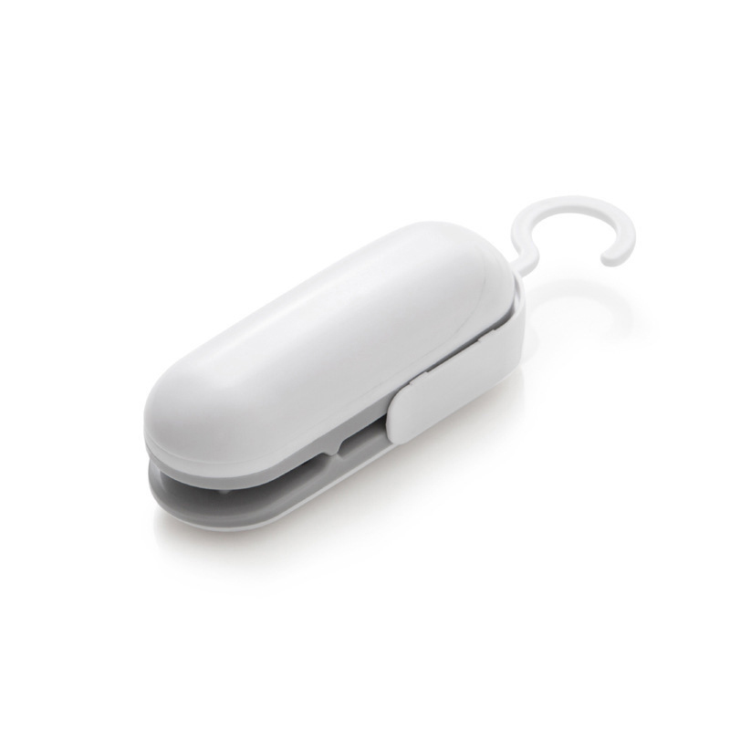 KUDIXIONG Portable Sealing Electromechanical Heat Sealer Mini Household Sealer Snack Preservation Hand Press Sealer