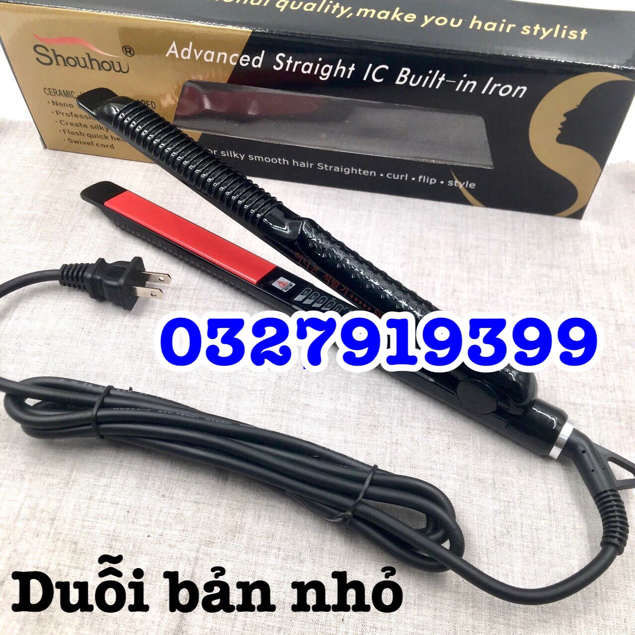 ✅ máy duỗi tóc bản nhỏ hàn quốc 201