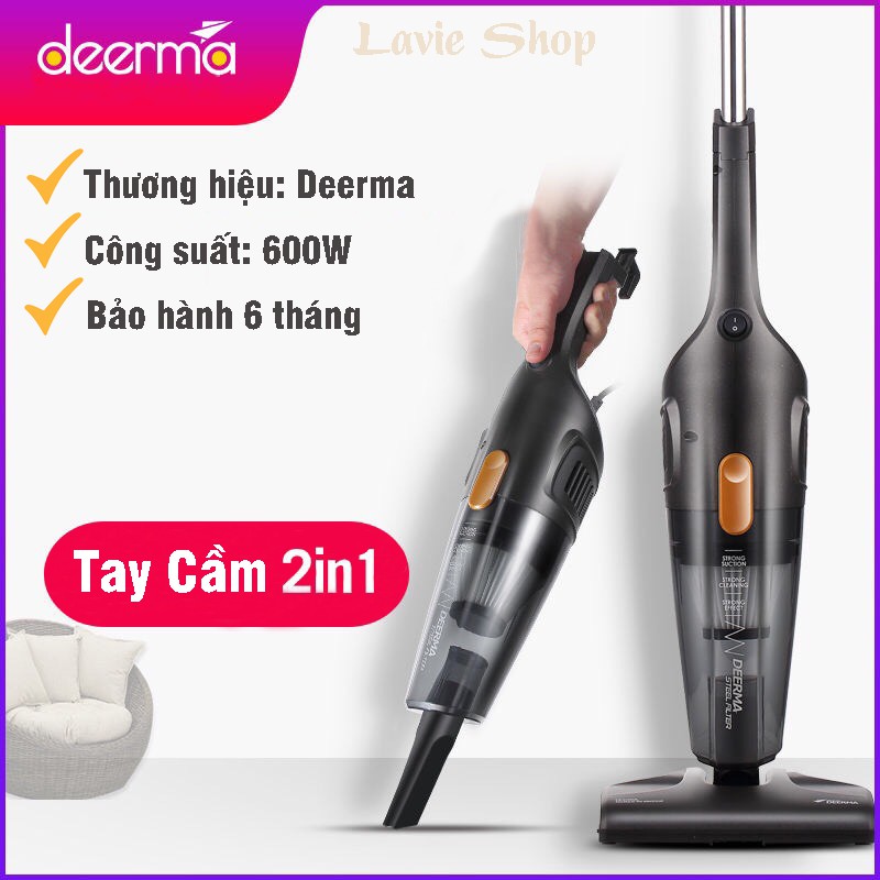 [HCM]Máy Hút Bụi Cầm Tay DEERMA DX115C
