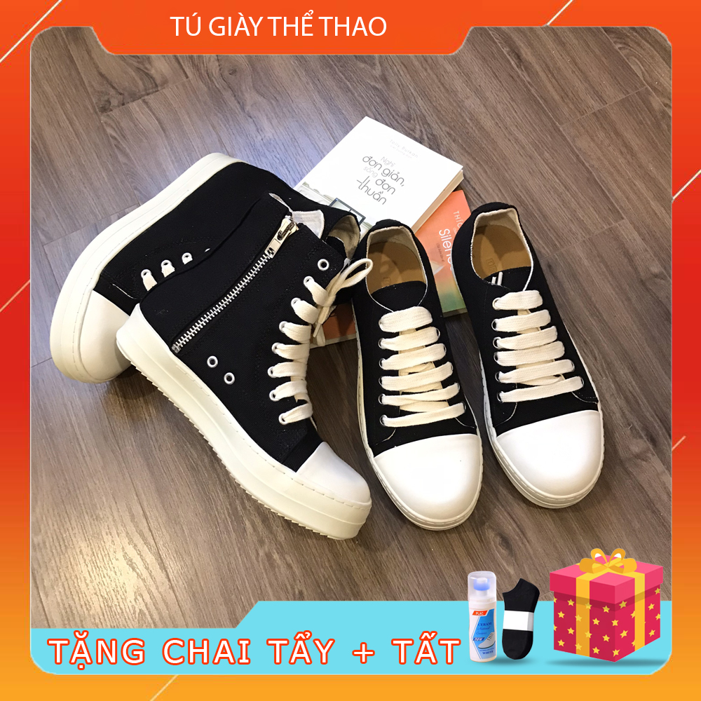 GIÀY Sneakers Nam Nữ RICK OWEN Đế Thơm Vani.