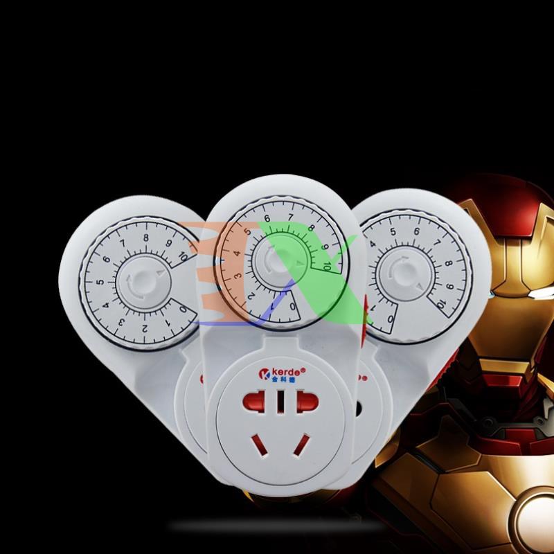 Ổ power plug timer countdown timer kerde tw-263, 20-600 minutes, timer switch mechanical, count down timer, socket đếm reverse charging, đếm reverse water pump, Countdown watering transplanting