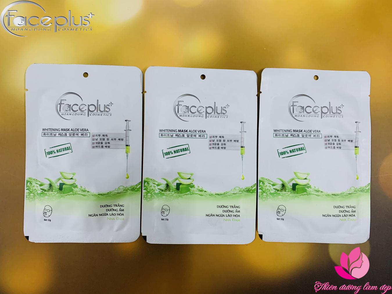 Mặt nạ chiết xuất từ Nha Đam FacePlus+