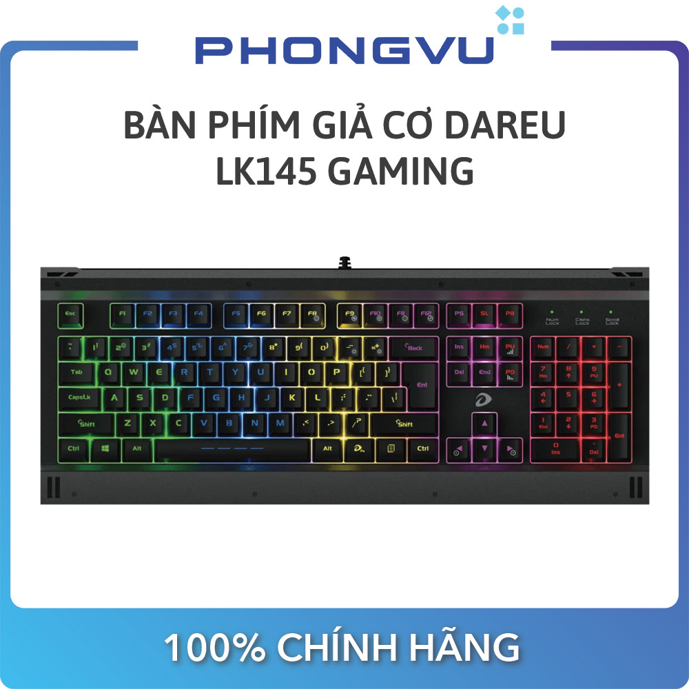 Keyboard Dareu LK145 Gaming Black-Warranty 12 months