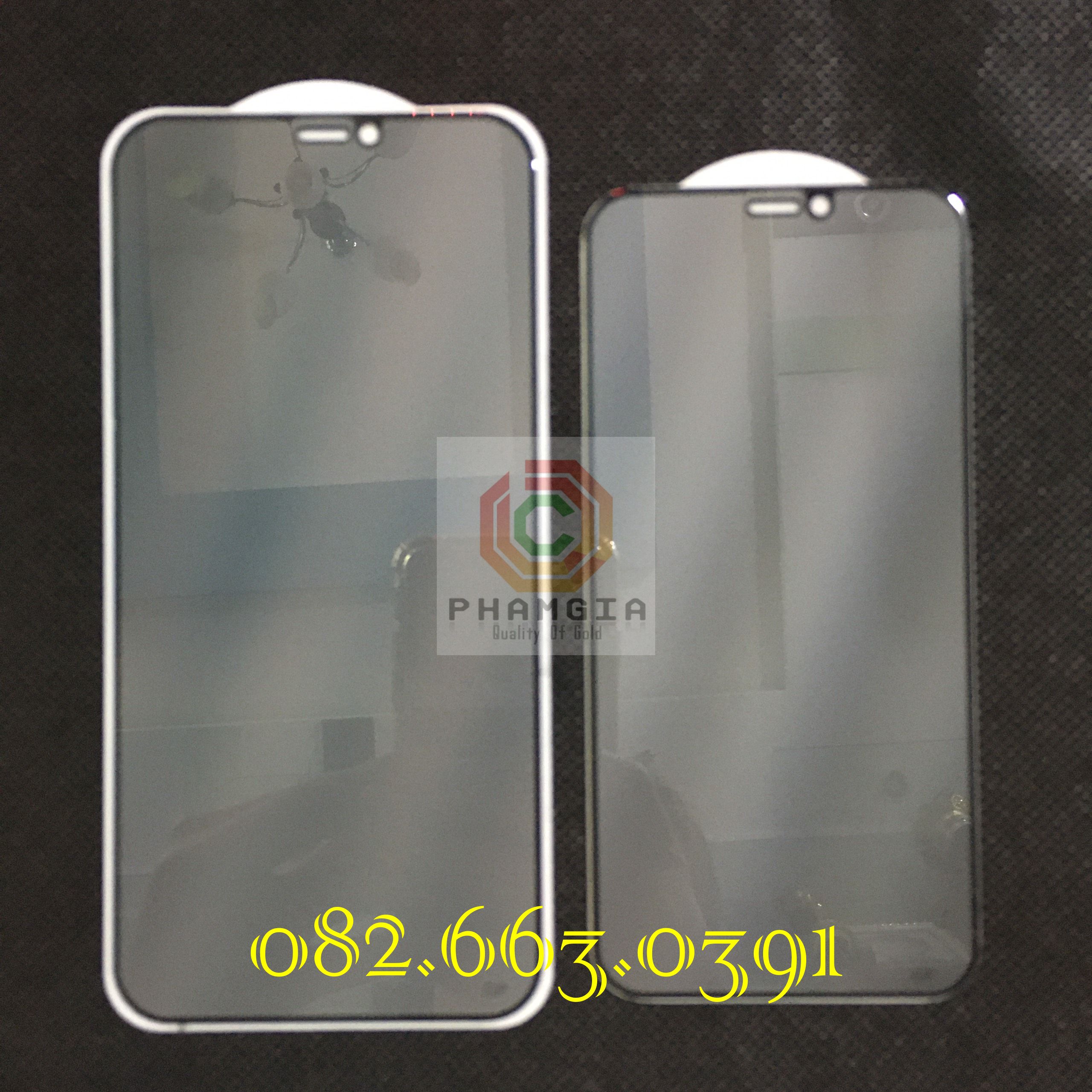 Kính cường lực chống nhìn trộm IPhone 12/Iphone 12 pro/ IPhone 12 pro max/IPhone 12 mini siêu bền