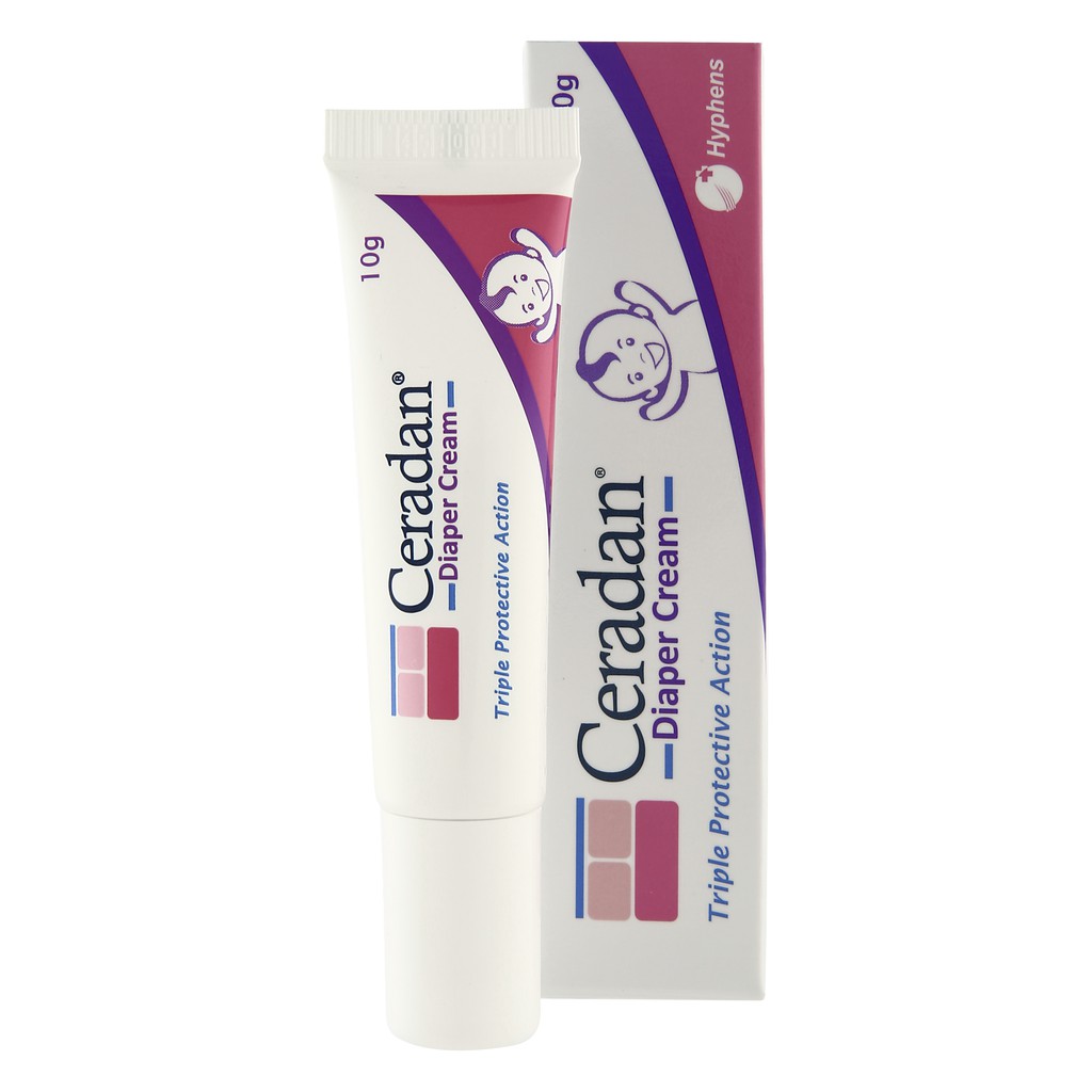 [TEM NHẬP KHẨU] Kem bôi hăm tã CERADAN DIAPER 10g - 50g