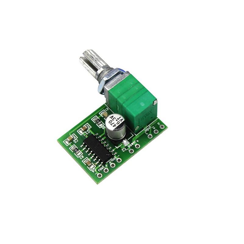 MODULE LOA MINI 2X3W PAM8403 CÓ TRIẾT ÁP