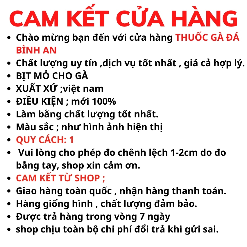 4 cái bịt mỏ da cho gà. bịt m ỏ gà nòi. bịt mỏ .tạ chân.bịt mỏ gà đá.