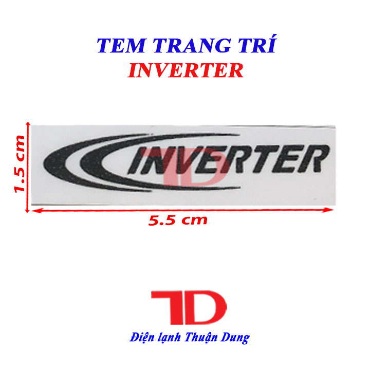 Tem dán trang trí dành cho máy lạnh Điện Lạnh Thuận Dung