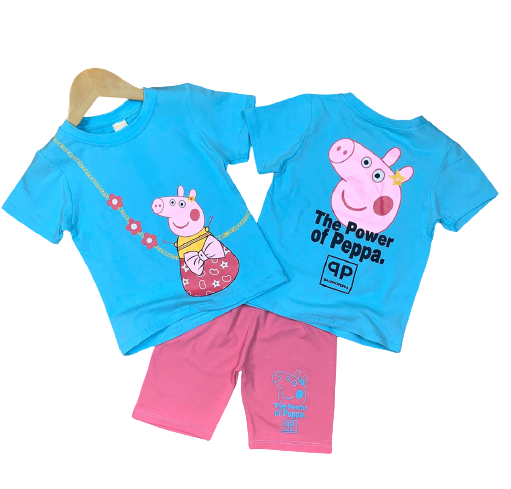 [HCM]Bộ ngố thun cotton siêu mềm mịn thoáng mát in hình siêu kute đủ màu size đại cho bé gái từ 20 đến 40kg - Bộ quần áo trẻ em (Màu ngẫu nhiên)