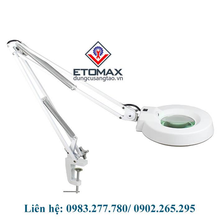 Kính lúp kẹp bàn có đèn LT-86A 10x