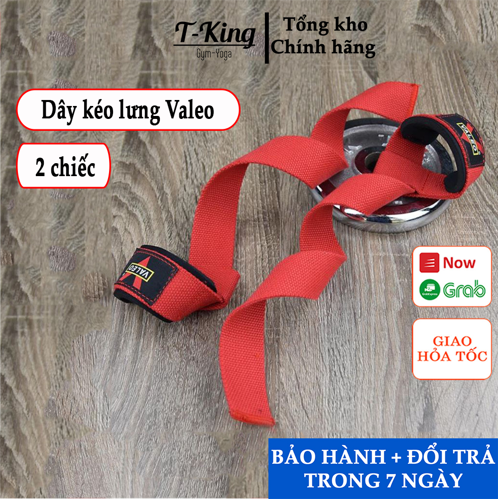 Dây kéo lưng tập GYM Valeo (1 cặp)