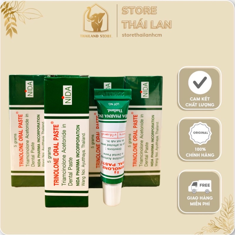 Kem Bôi Nhiệt Miệng Nida Thái Lan 5grams