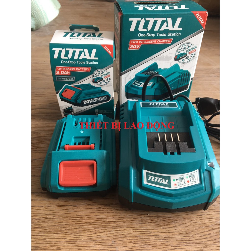COMBO 1 PIN 1 SẠC TOTAL TFBLI2001 TFCLI2001 20V