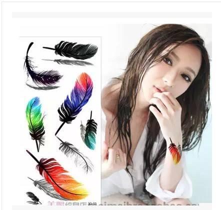 [HCM]COMBO6 TẤM HÌNH XĂM CÁNH YF-065