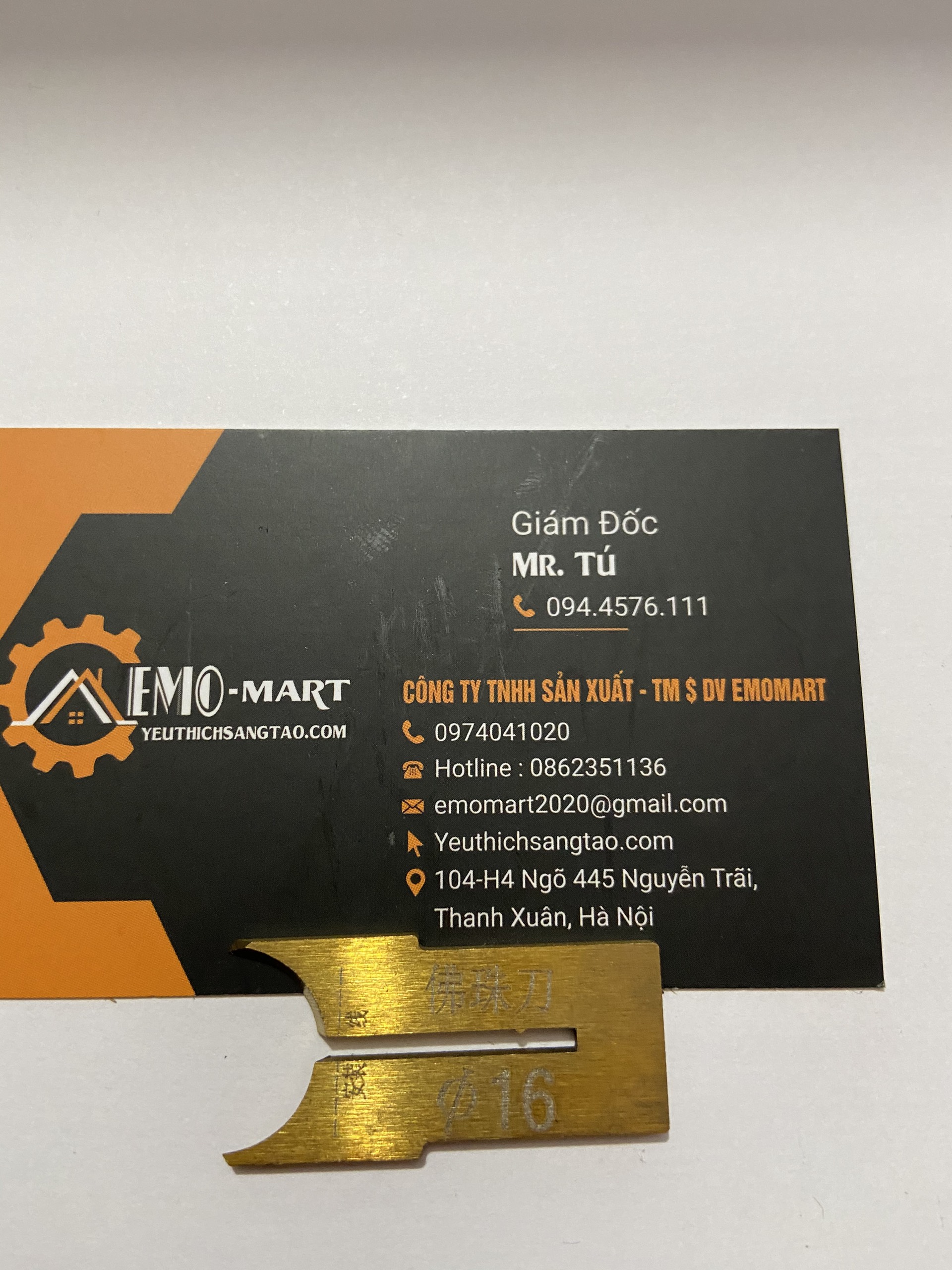 Mũi khoan tạo hạt chuỗi V2- Lưỡi cắt hạt 16mm