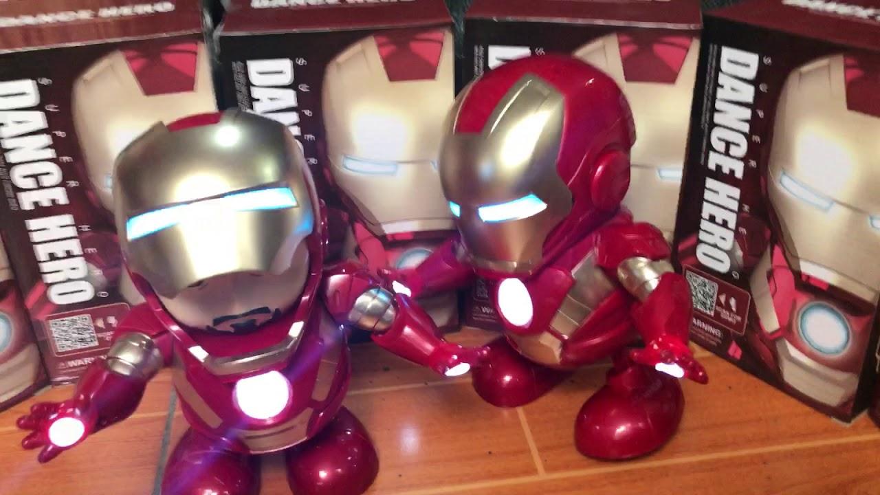 Đồ chơi Robot người Sắt IRON MAN nhảy múa