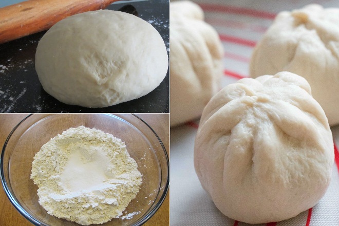 Bột Bánh Bao Trộn Sẵn Có Men Mikko 1kg