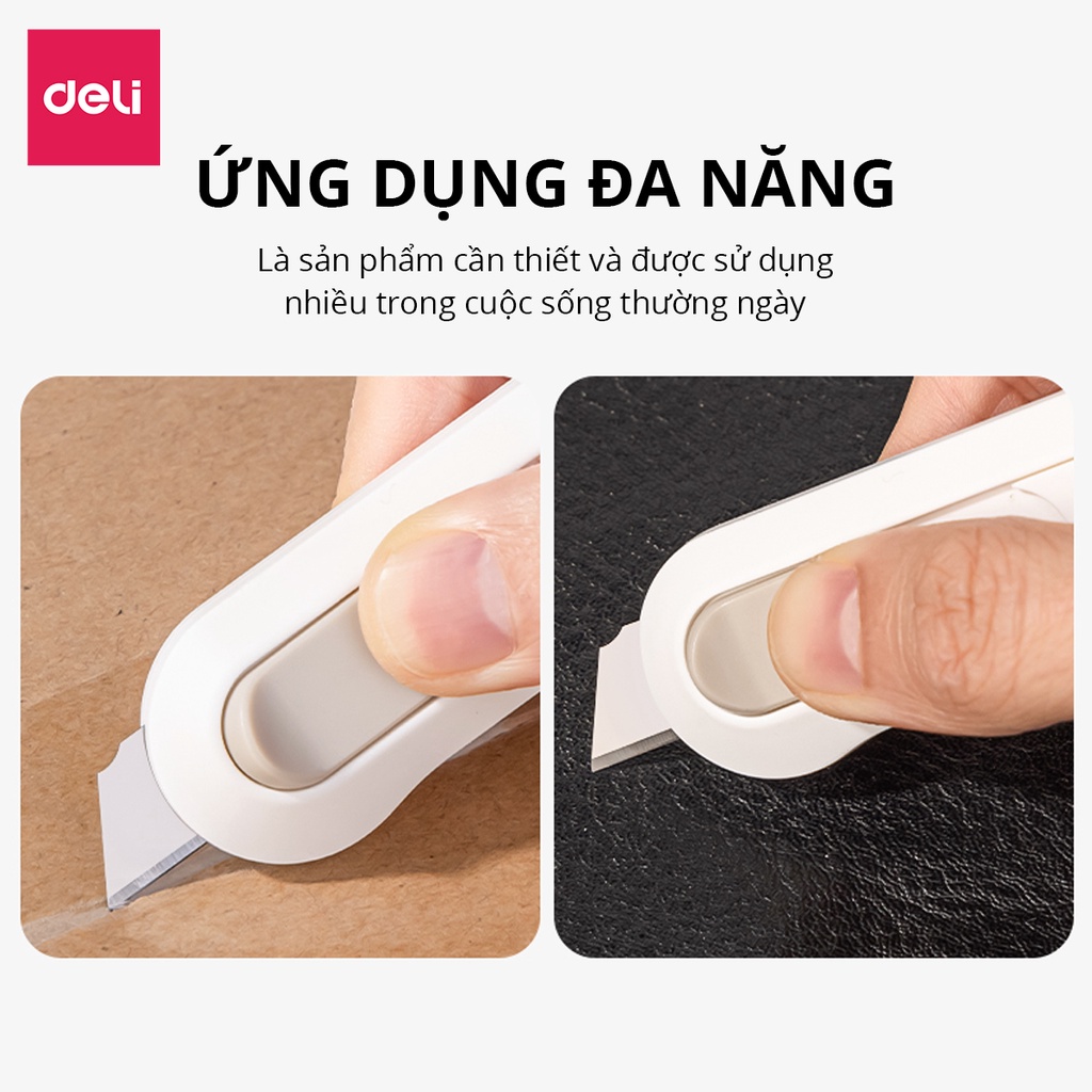 Dao rọc giấy mini 25mm DELI cao cấp - NS065