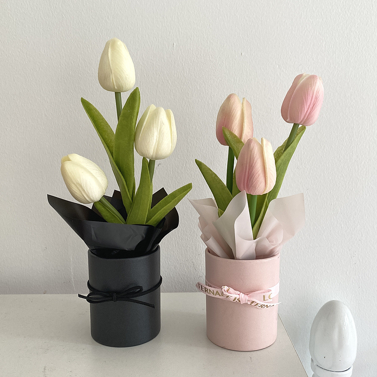 Lọ hoa tulip làm quà tặng decor nhà cửa trang trí góc học tập ...