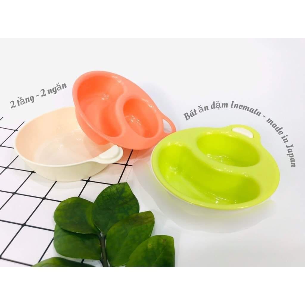 [Nội Địa Nhật] Bộ bát ăn chia ngăn cho bé Paku