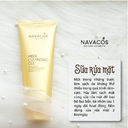 Sữa rửa mặt Navacos Medi Cleansing Gel 100ml