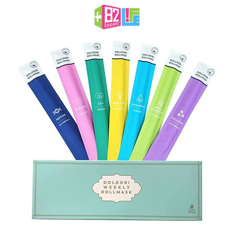 Set Mặt Nạ cao cấp DOLDORI WEEKLY ROLL MASK PACK - Hàn Quốc