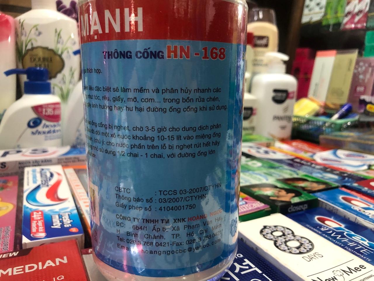 Nước Thông Cống HN-168