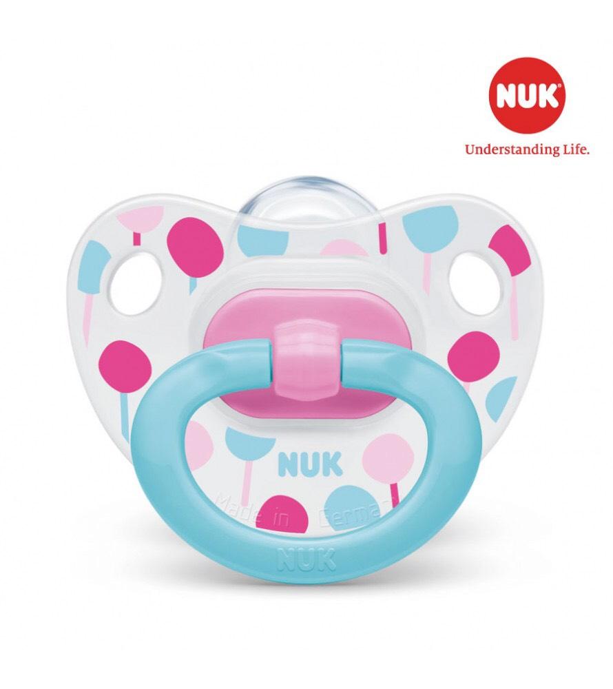 [HCM]BỘ 2 TY GIẢ NUK SILICON CLASSIC 0-6M6-18M