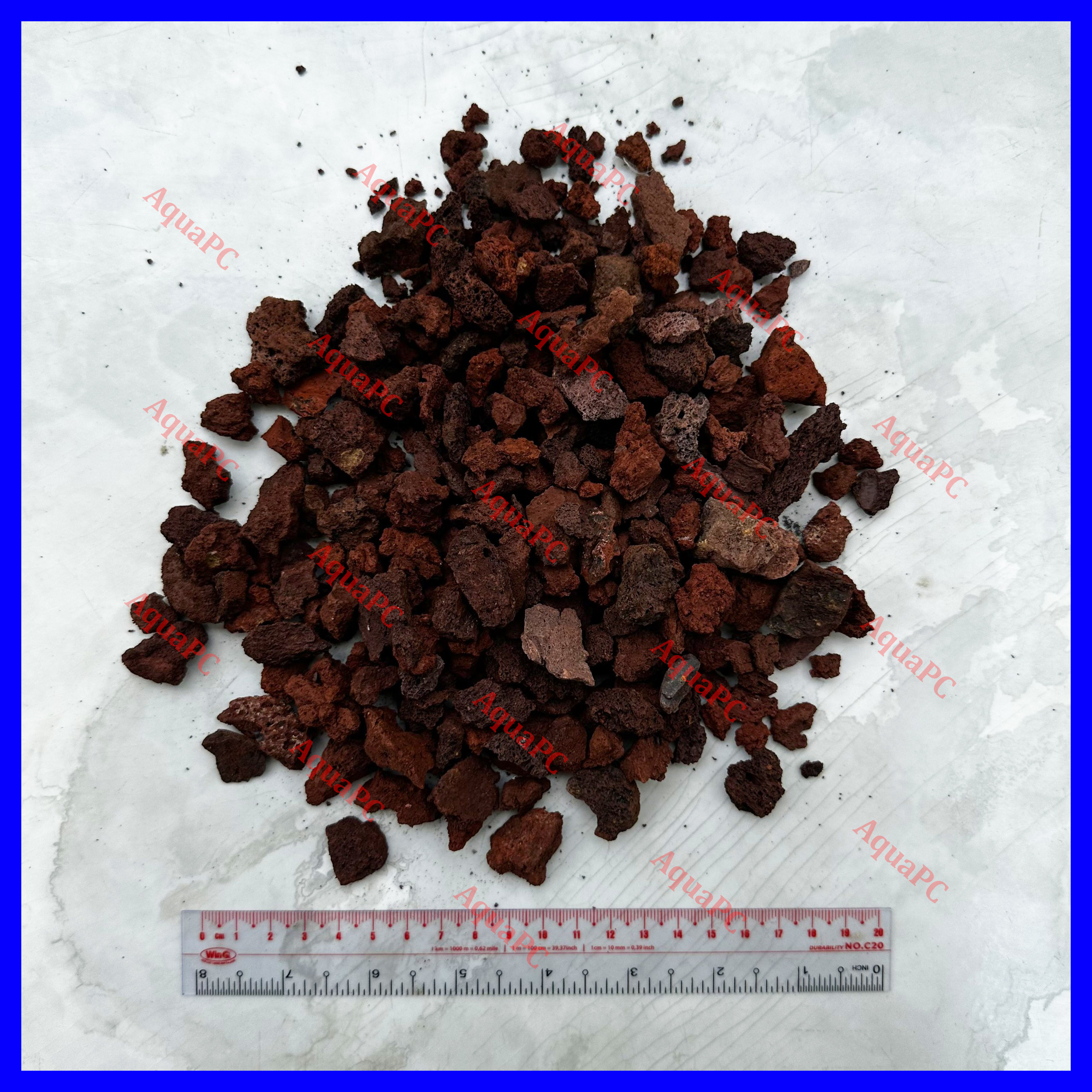 Đá nham thạch trải nền trang trí bể cá 1kg (s)