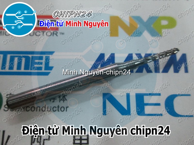 [1 cây] Mũi phay mạch in CNC 1.5mm (Mạch điện tử, PCB) - HH001153