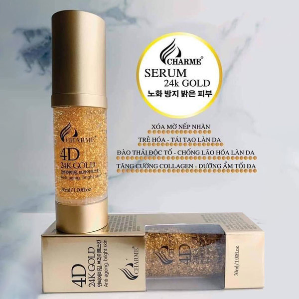 SERUM VÀNG 24K AMPOULE mẫu mới