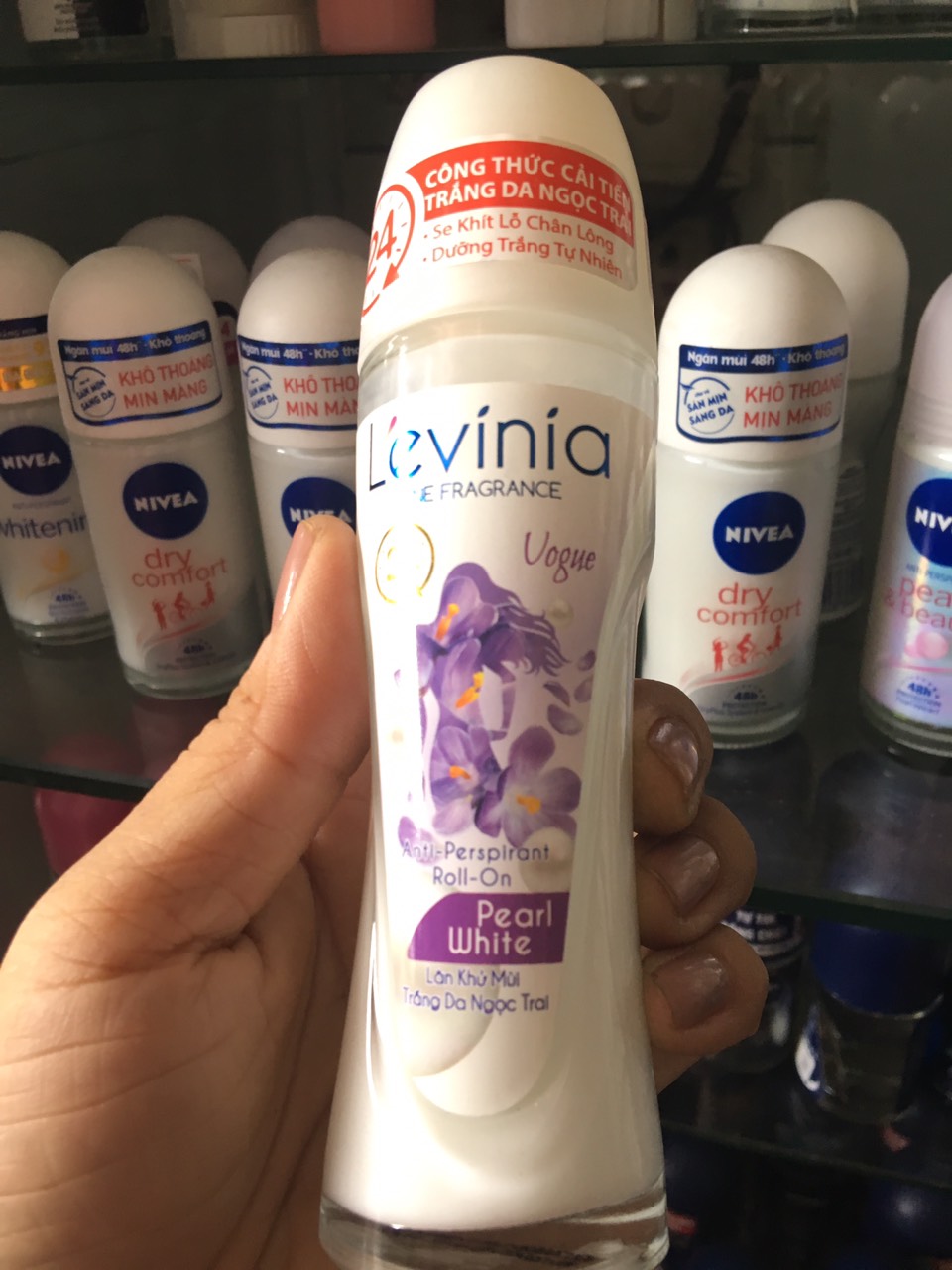 [HCM]lăn khử mùi levinia 60ml