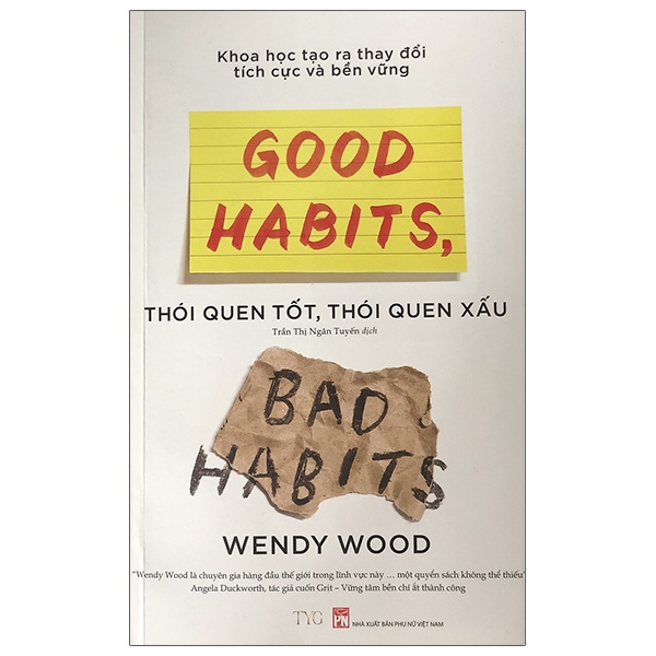 Fahasa - Thói Quen Tốt, Thói Quen Xấu (Good Habits)