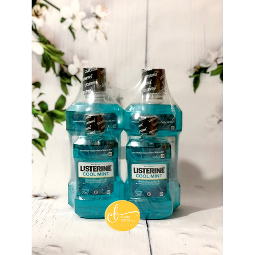 Combo Nước Súc Miệng Listerine Thái 750MLx250ML