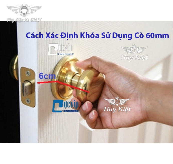 Khóa Cửa Tay Nắm Tròn Cao Cấp MS3203