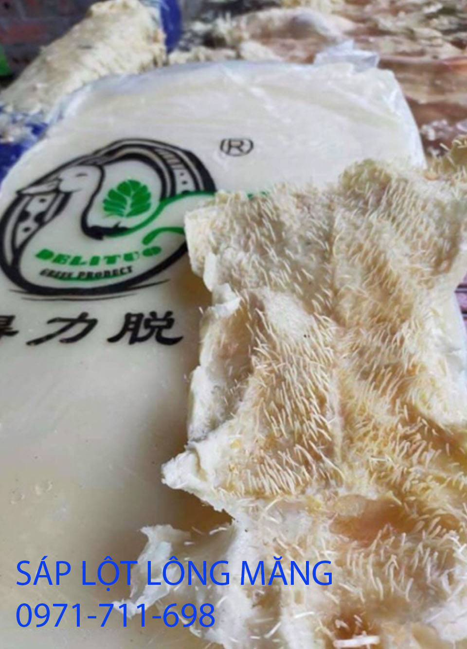 SÁP LÀM LÔNG GIA CẦM TÚI 1KG