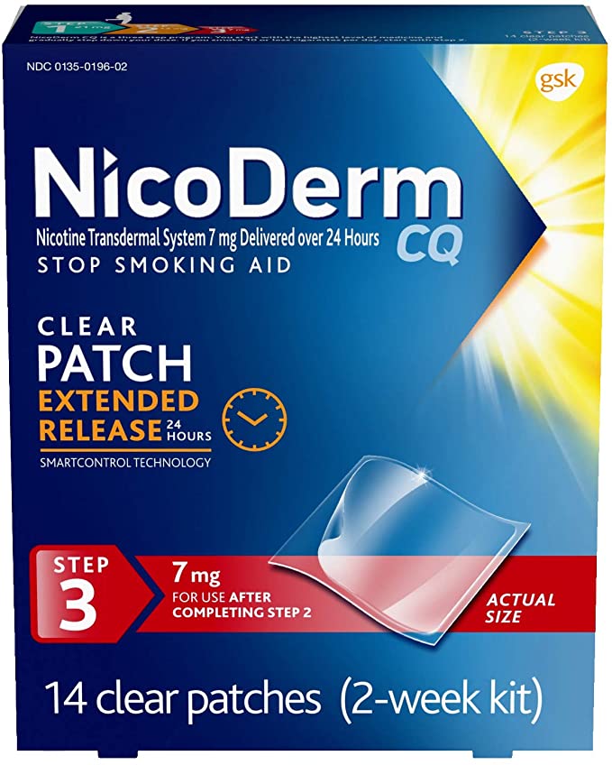 Miếng Dán NicoDerm CQ của Mỹ