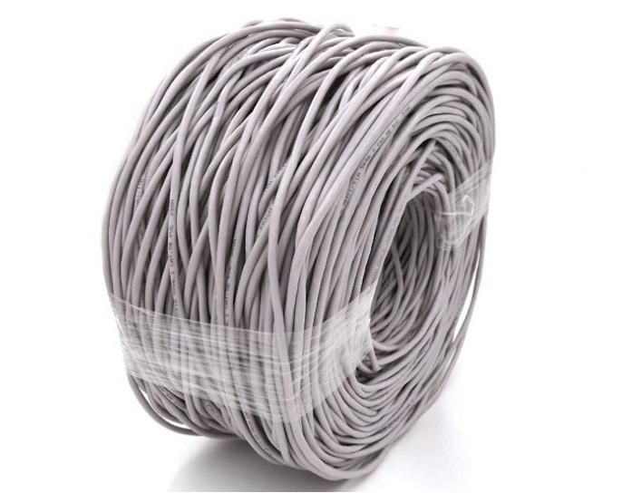[HCM]Dây mạng Lan Cáp mạng CAT5( 1 Thùng 305M ) AMPLX -Dây trắng