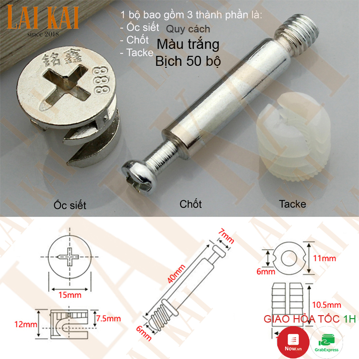[HCM]Ốc cam 50 bộ