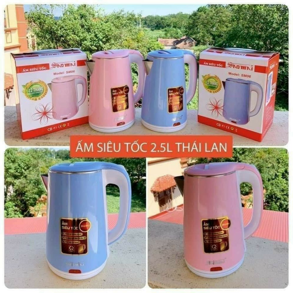 Ấm siêu tốc 2 lớp JipLai Thái Lan