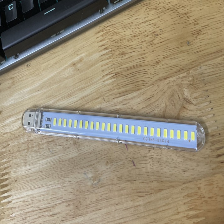 ĐÈN BÓNG LED TRONG SUỐT SIÊU SÁNG SỬ DỤNG ĐẦU USB