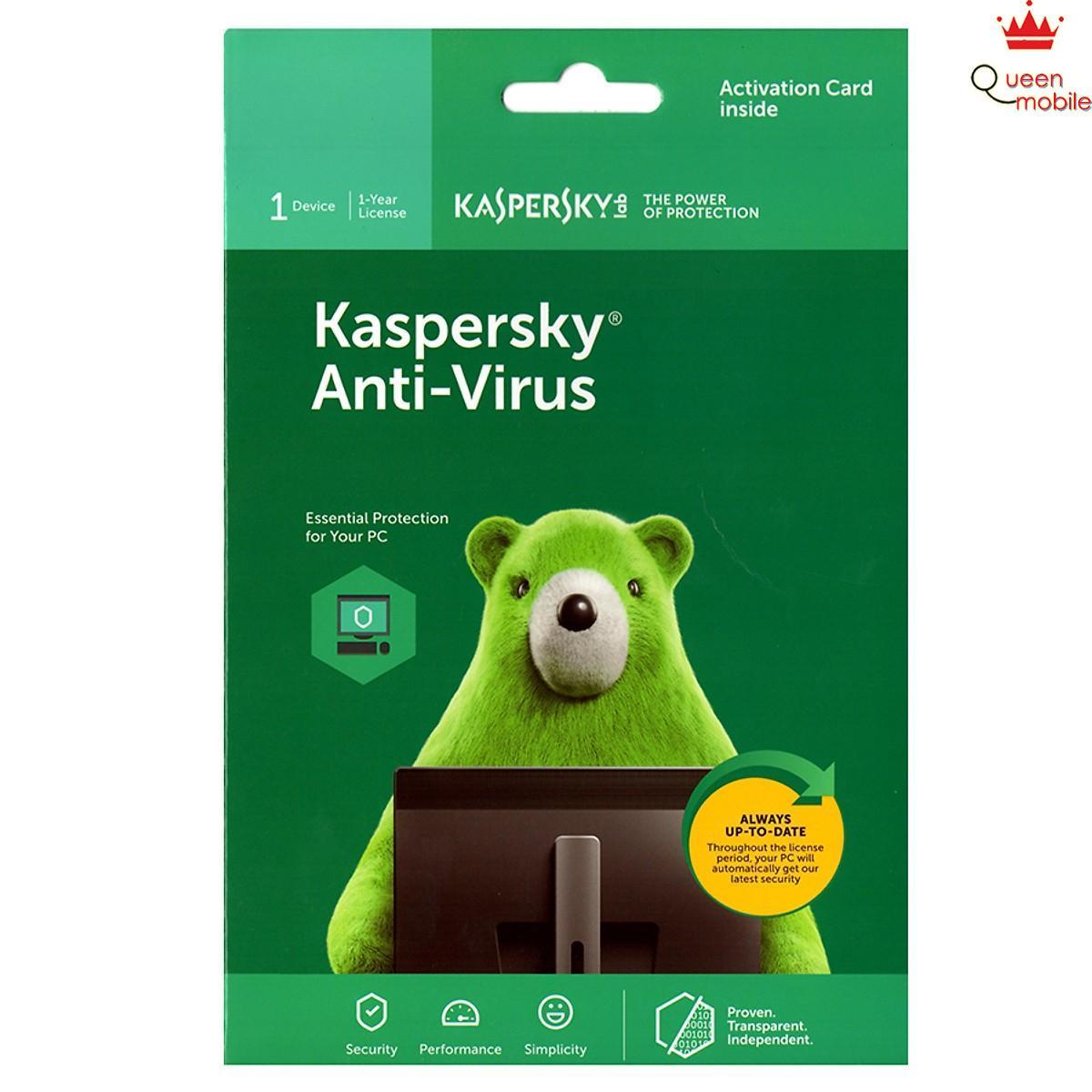 Kaspersky Anti Virus Cho 1 Máy Tính - KAV1U