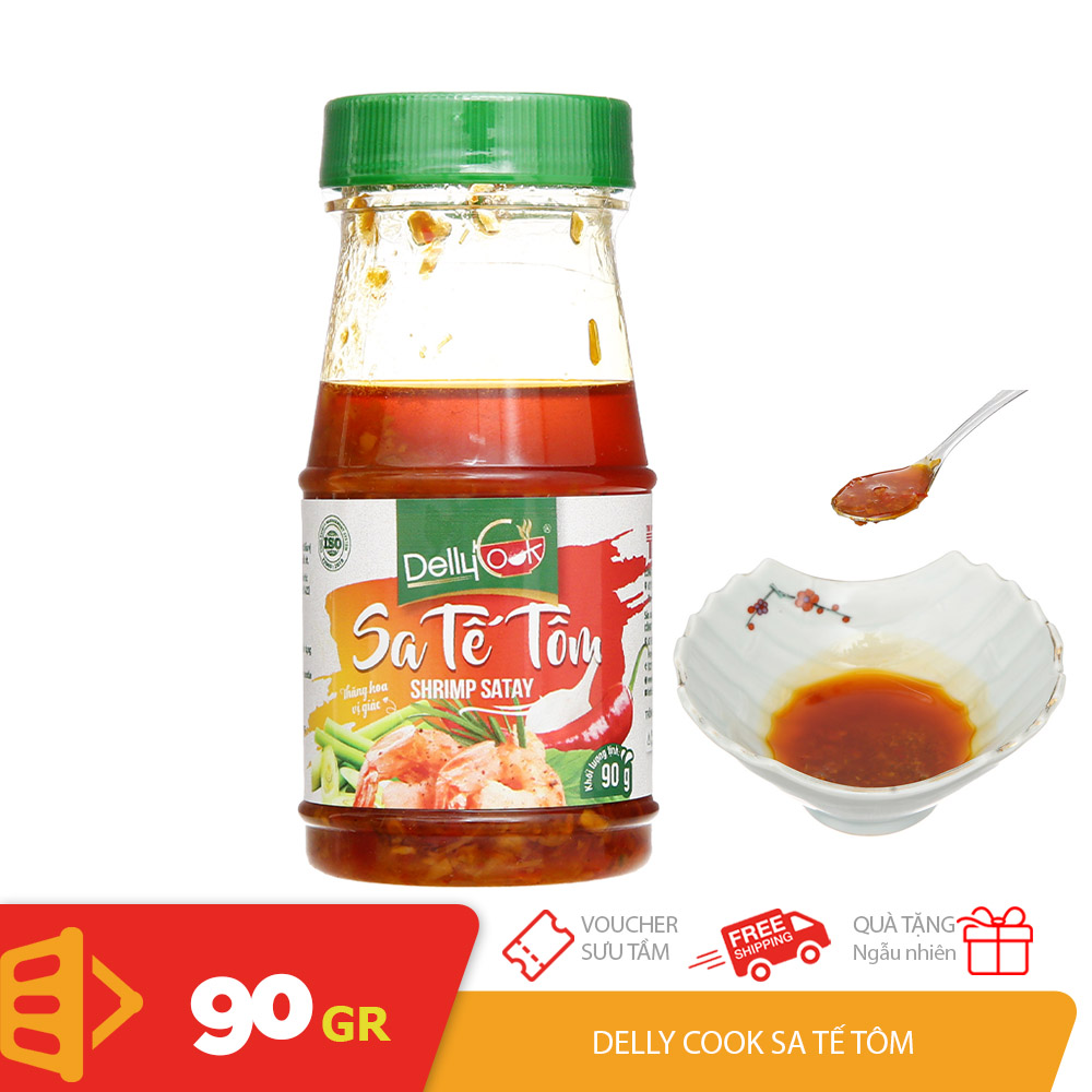 Sa tế Tôm đậm đà cay bùng lọ 90gr