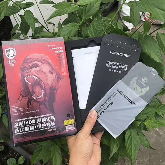 Kính cường lực chống nhìn trộm kingkong ip 6/6s/6s plus/6 plus/6s plus /ip 7/7 plus/ip 8/8 plus