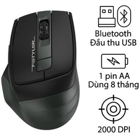 Chuột không dây Bluetooth FB35 Wireless A4tech - Hàng chính hãng