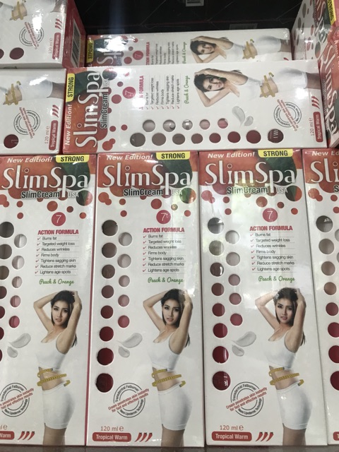KEM MASSAGE TAN MỠ SLIMSPA CREAM