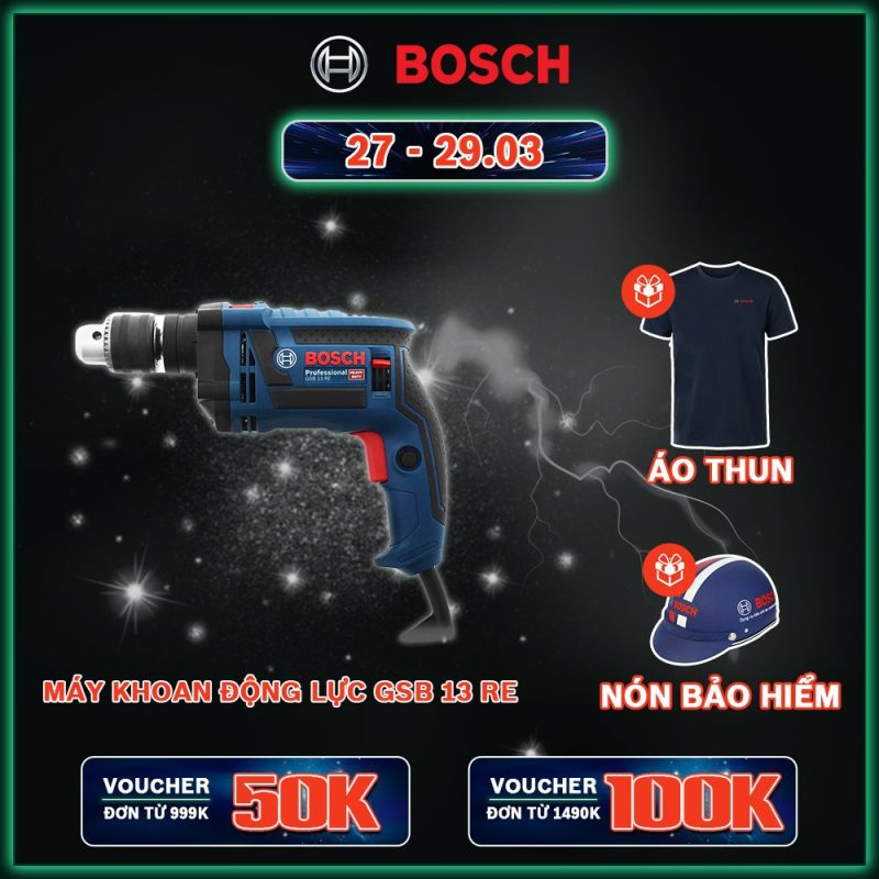 Máy khoan động lực Bosch GSB 13 RE